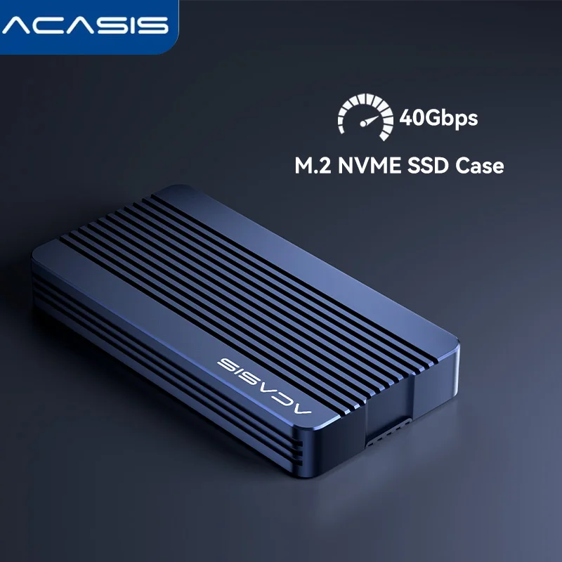 Usb4 40Gbps External Ssd 8Tb - ACASIS USB-C USB4 SSD-behuizing 40 Gbps,