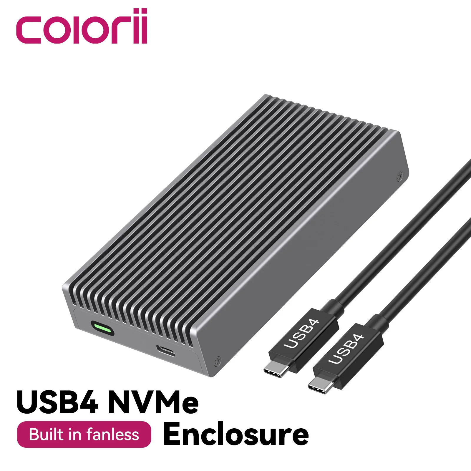 Usb4 40Gbps External Ssd 8Tb - 40Gbps USB4 M.2 NVMe SSD-behuizing Compatibel