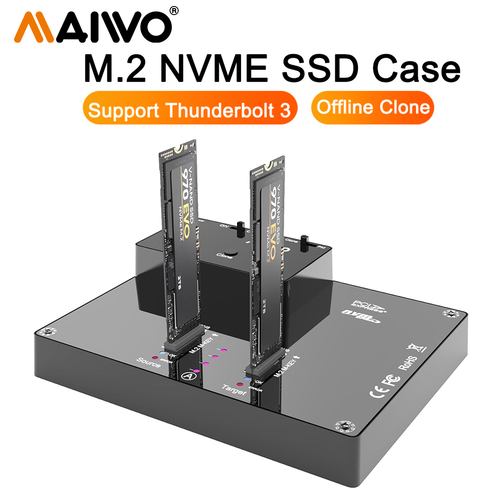 8Tb M2 Nvme Ssd - MAIWO 2 Bay M2 NVMe-dockingstation Gereedschapsvrij