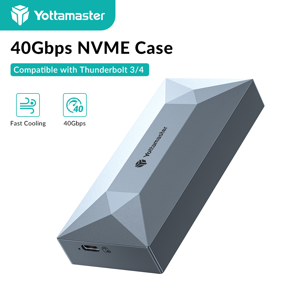 Yottamaster 40Gbps NVMe SSD-be - Thunderbolt 4 External Ssd 4Tb recensie en prijs