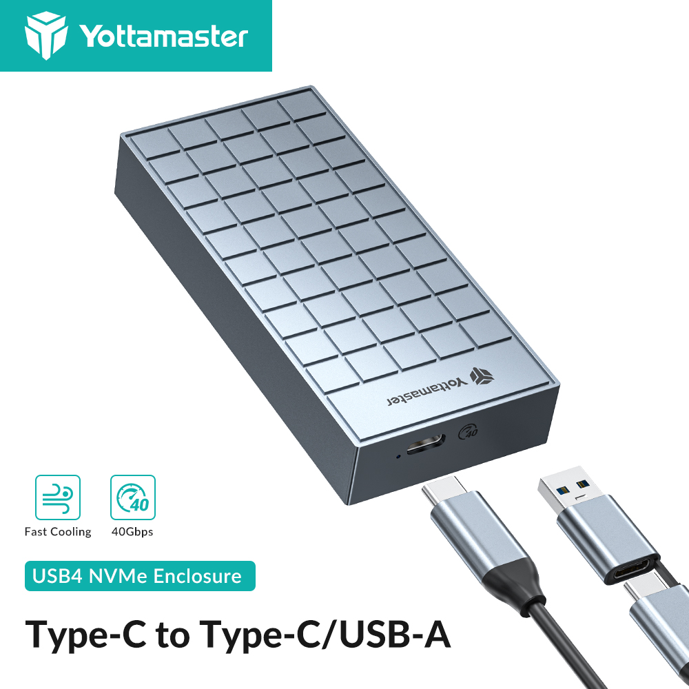 Yottamaster 40Gbps M.2 Nvme Ss - Thunderbolt 4 External Ssd 4Tb recensie en prijs